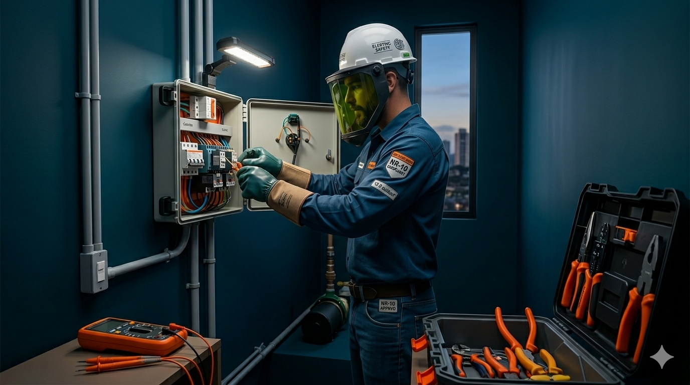 manutenção elétrica em Curitiba realizada pela JY Eletricidade